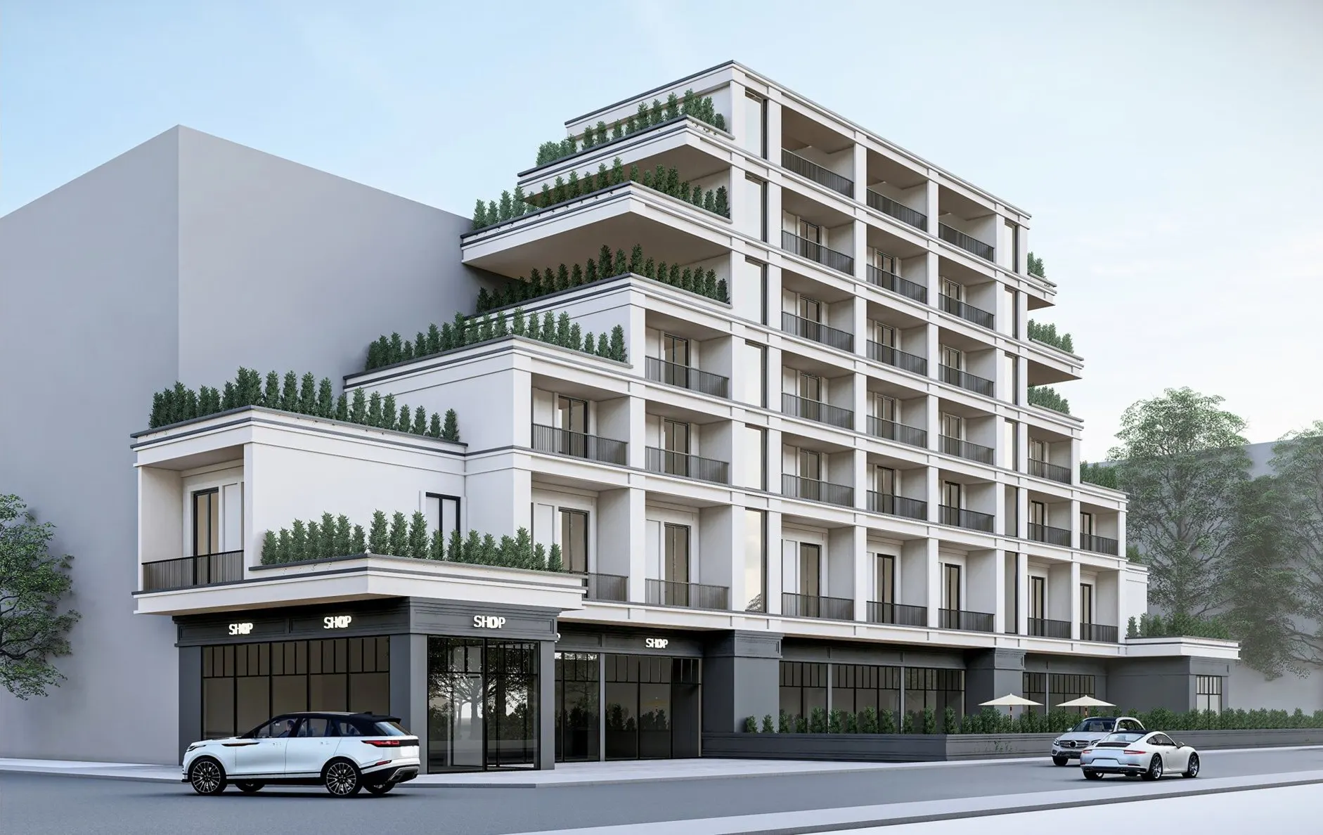 Stepped-Terrace Residences 1