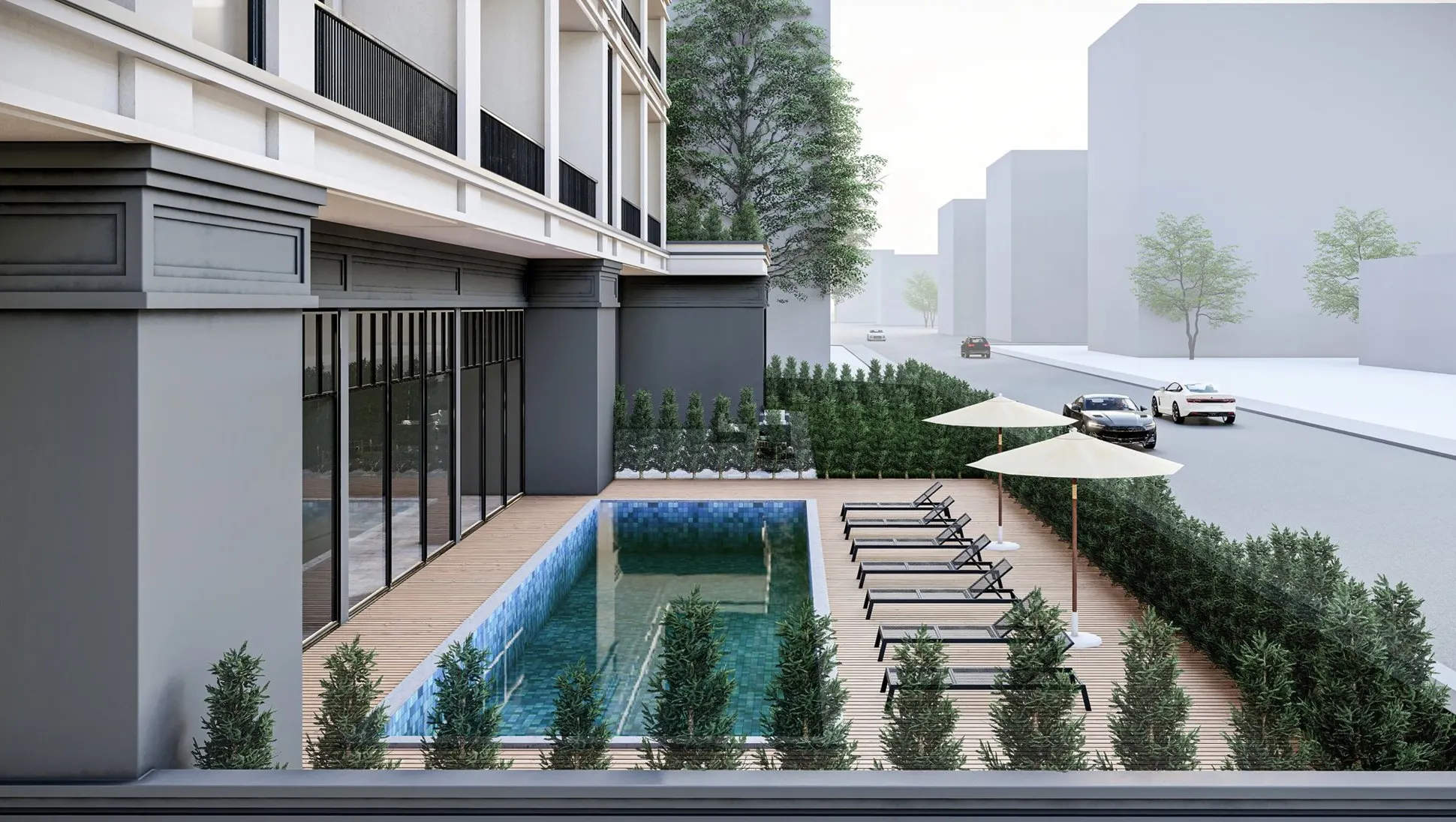 Stepped-Terrace Residences 2