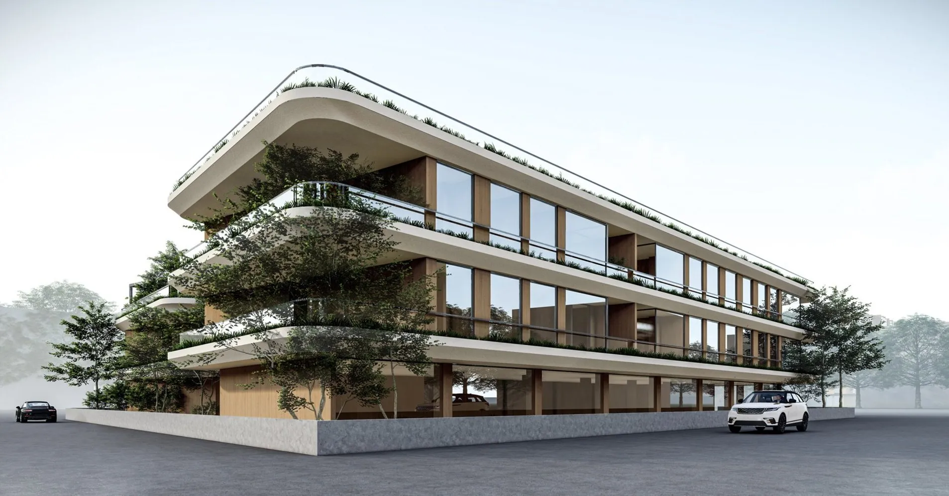 Green-Terrace Office Building