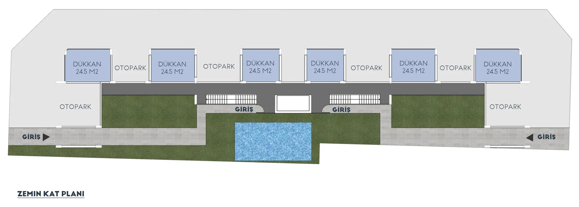 Classical Residences over Shops — Plans 7