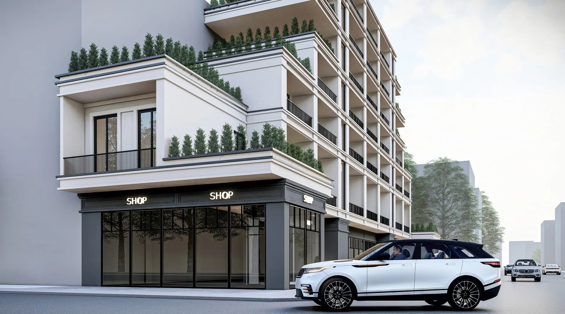 Stepped-Terrace Residences 3