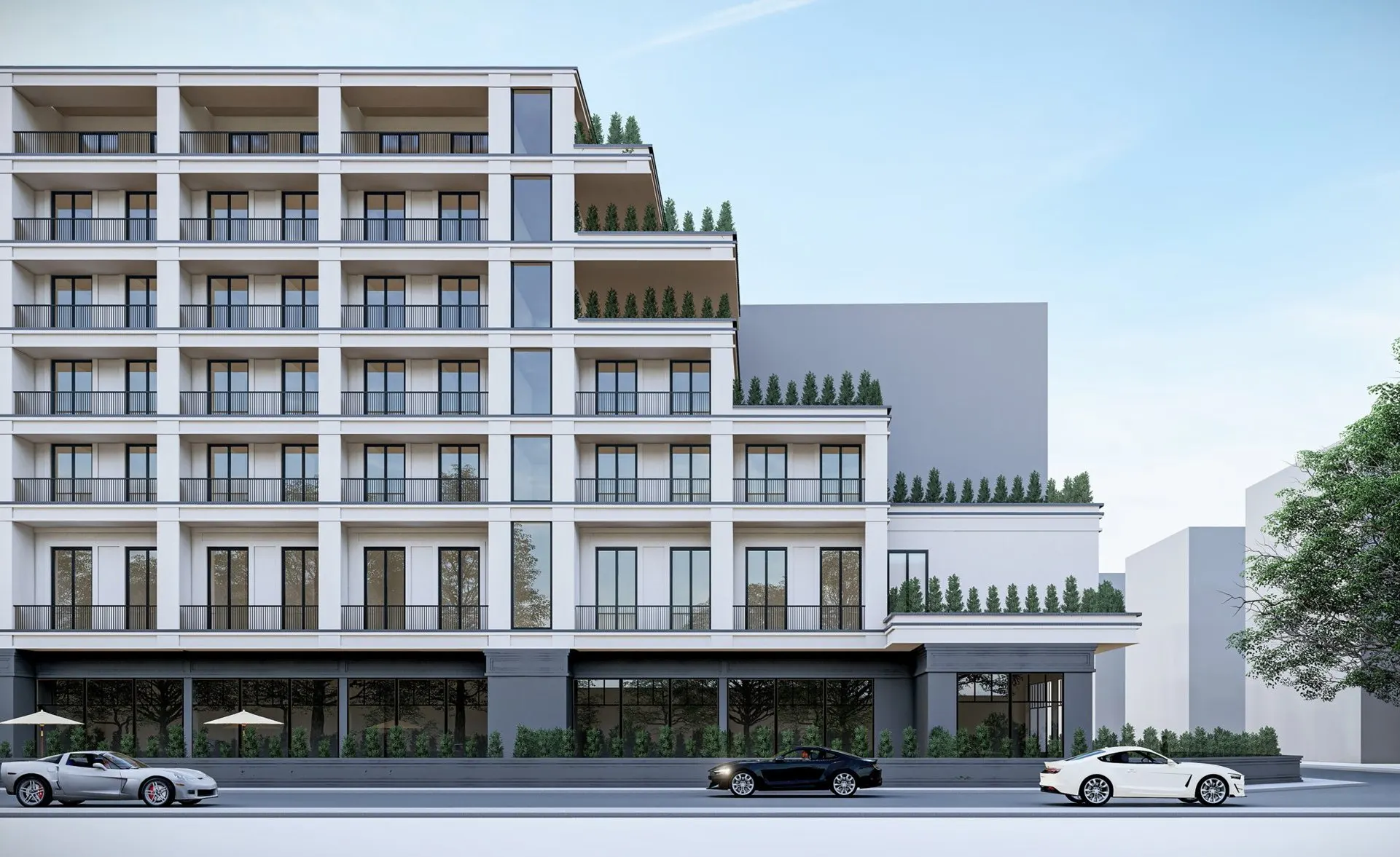 Stepped-Terrace Residences 5
