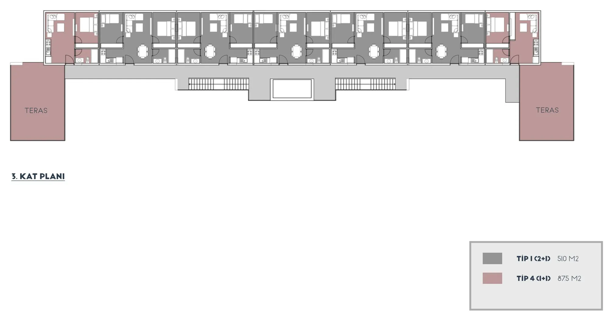 Classical Residences over Shops — Plans 10