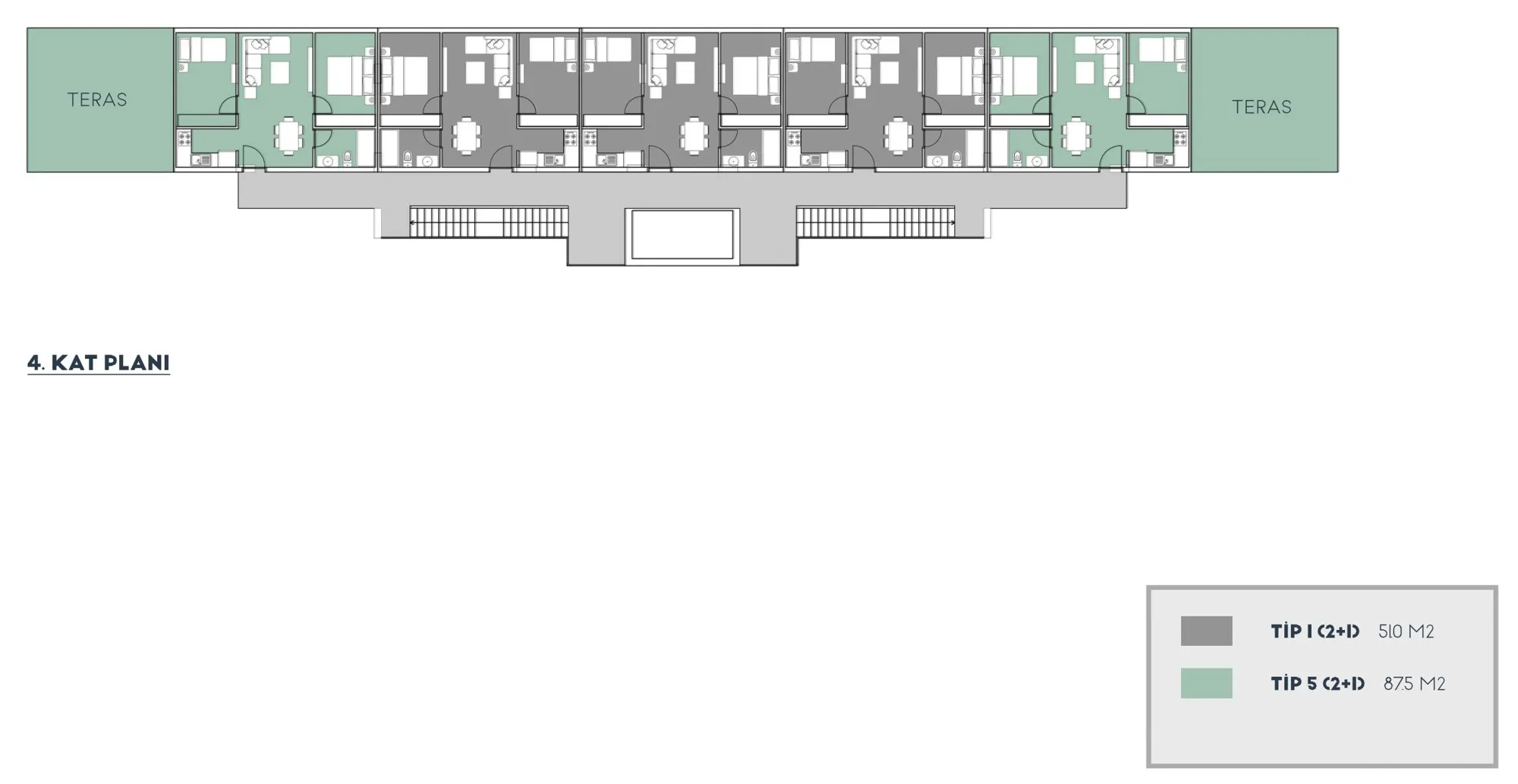 Classical Residences over Shops — Plans 11