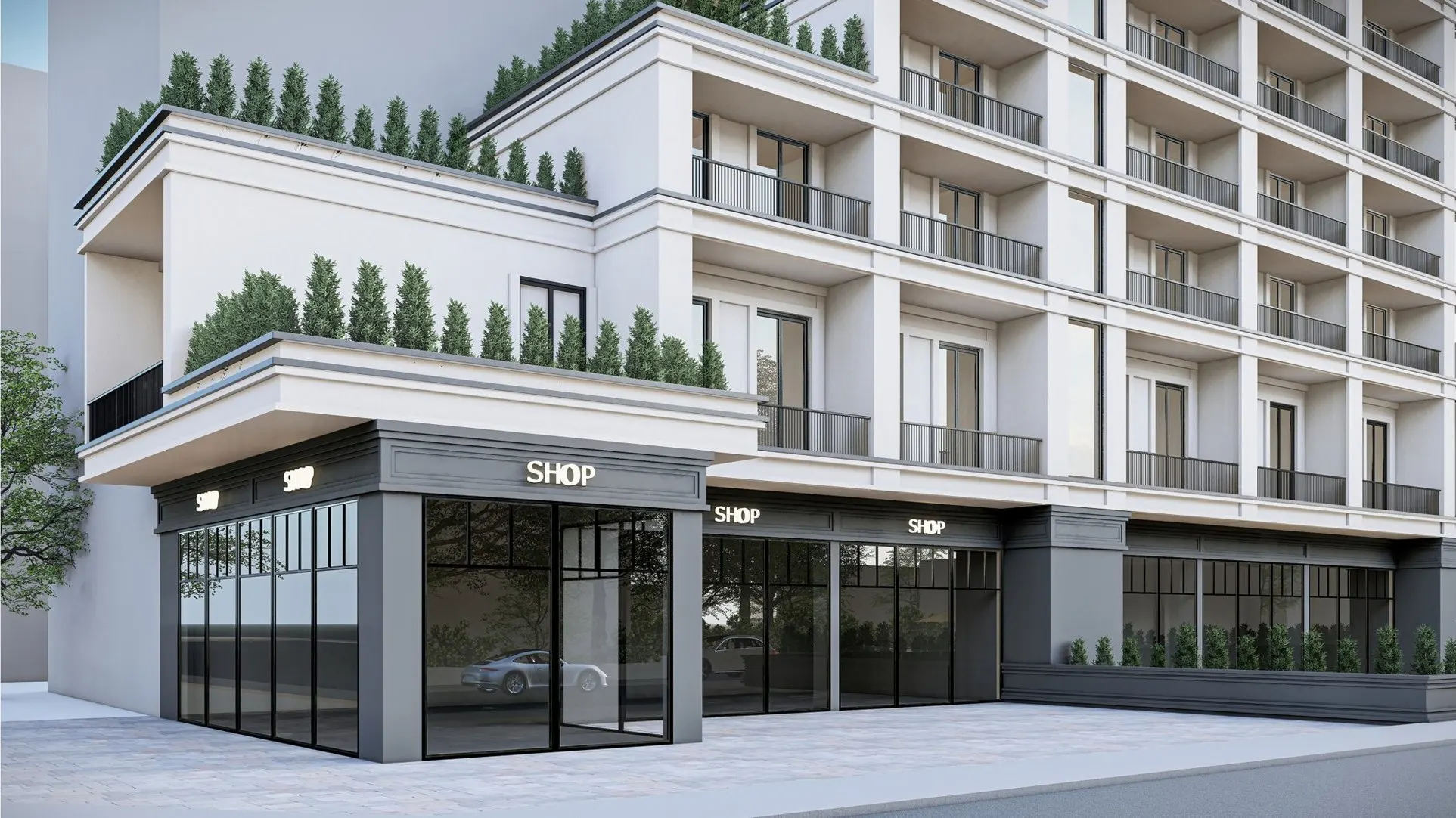 Stepped-Terrace Residences 7