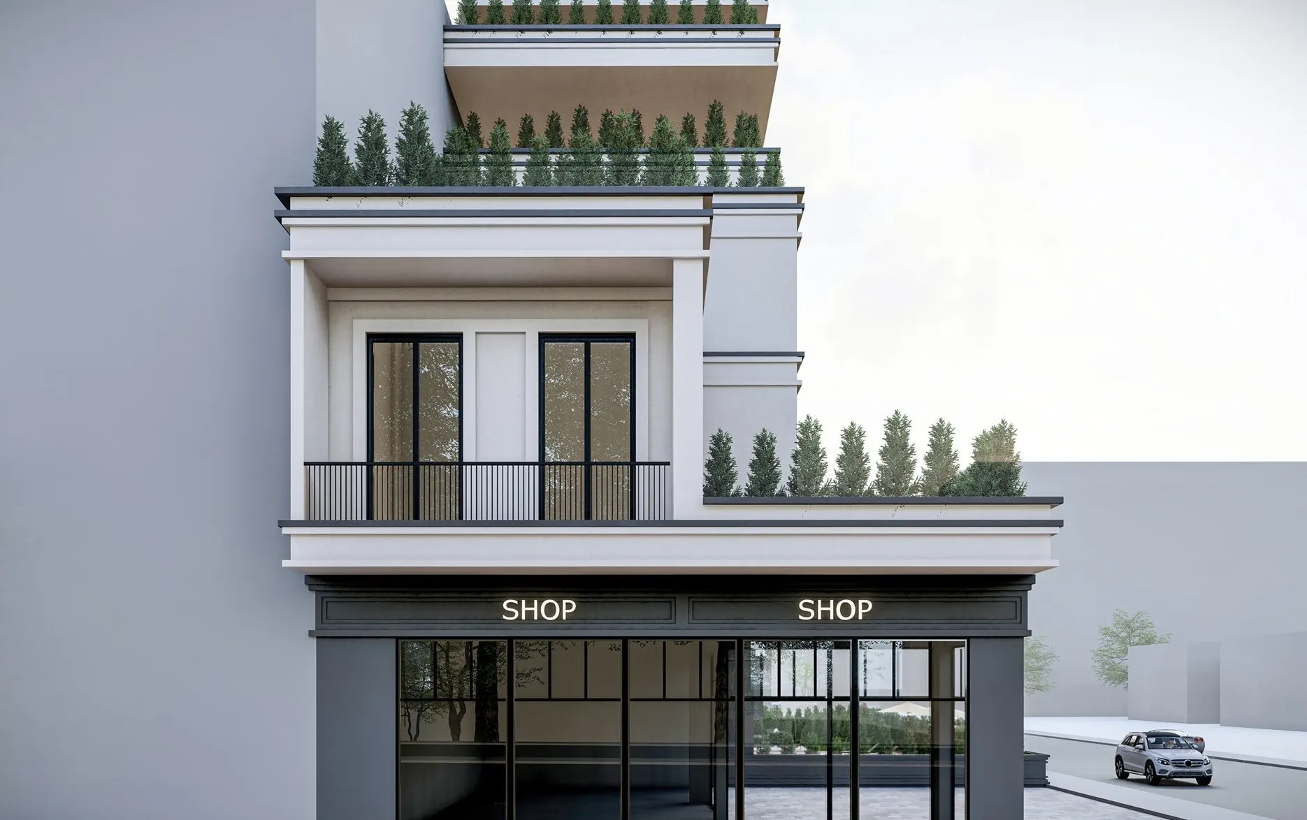 Stepped-Terrace Residences 8