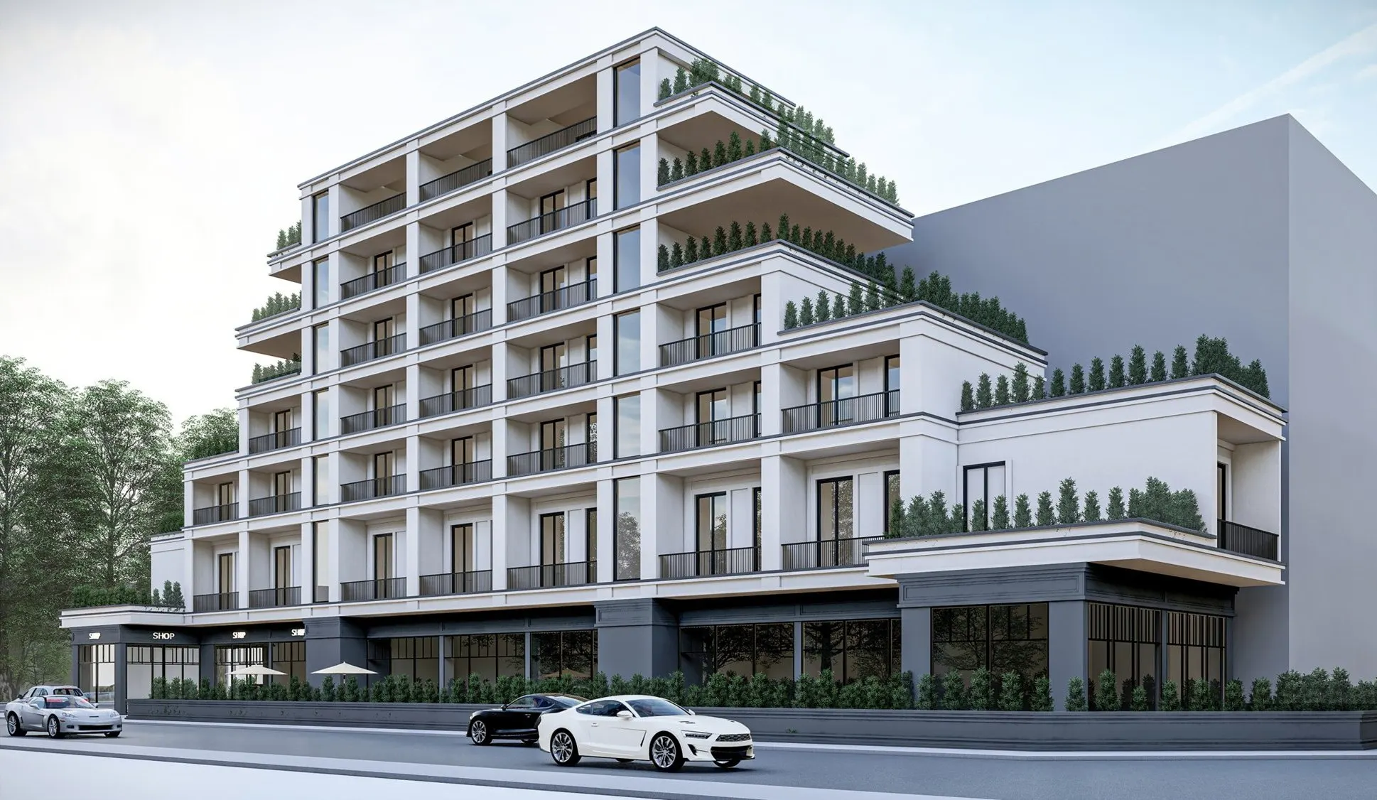 Stepped-Terrace Residences 9