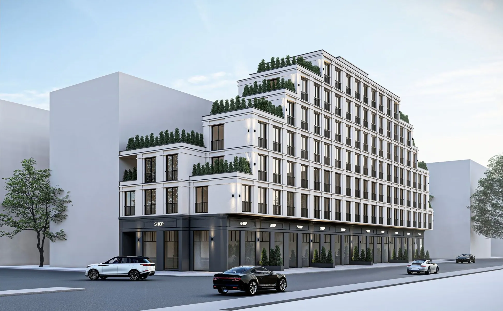 Classical Residences over Shops 4